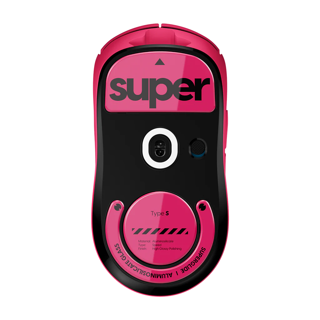 [로지텍 GPRO X 슈퍼라이트1] 슈퍼글라이드 유리 마우스피트 타입-S - Image 6