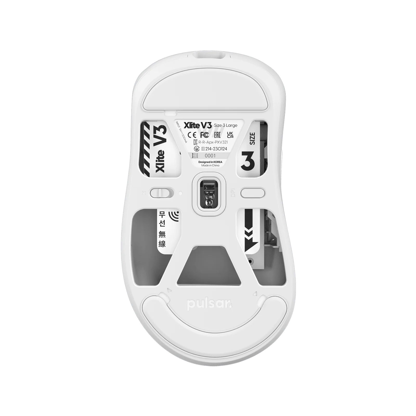 Xlite v3 라지 무선 게이밍 마우스 - Image 8